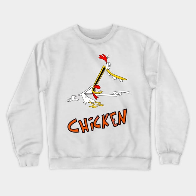 Chicken Crewneck Sweatshirt by Nene_Bee